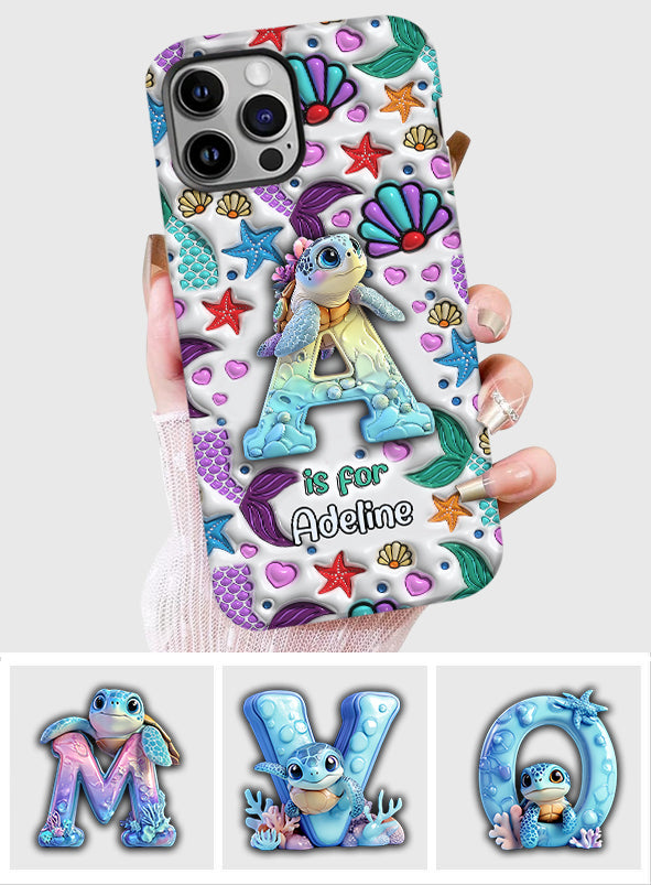 Cute Turtles - Personalized Turtle Full Print Phone Case