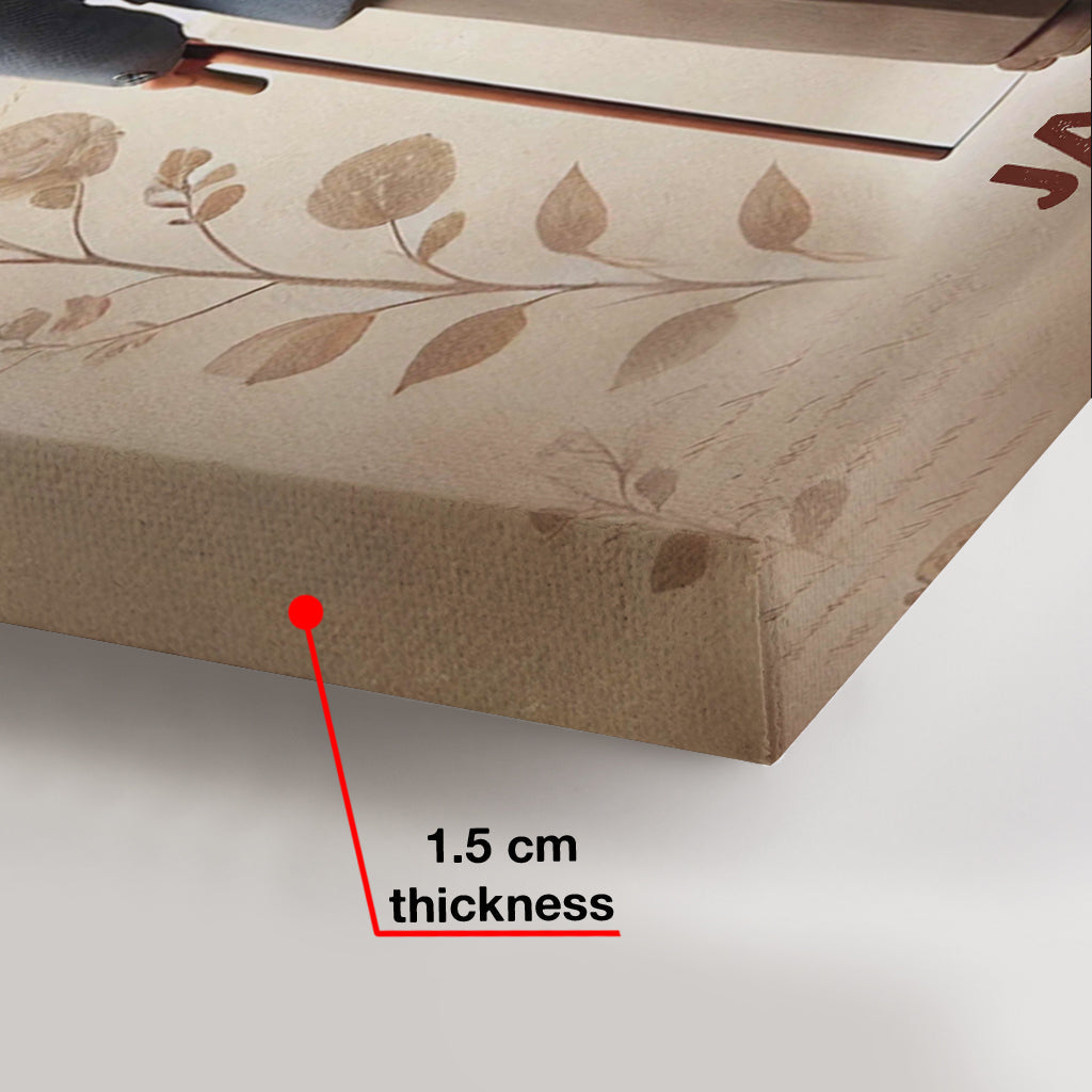 Old Couple Anniversary Gift, Valentine Gift - Personalized Couple Canvas And Poster