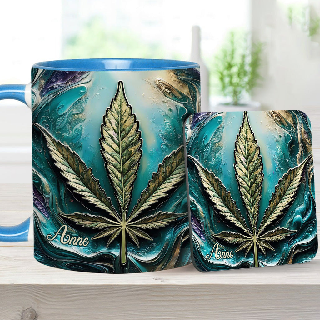 Psychedelic - Personalized Weed Accent Mug
