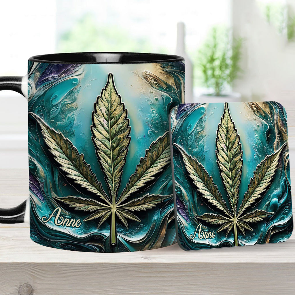 Psychedelic - Personalized Weed Accent Mug