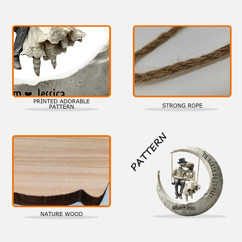 Til Death Do Us Part - Personalized Couple Pallet Wood Sign