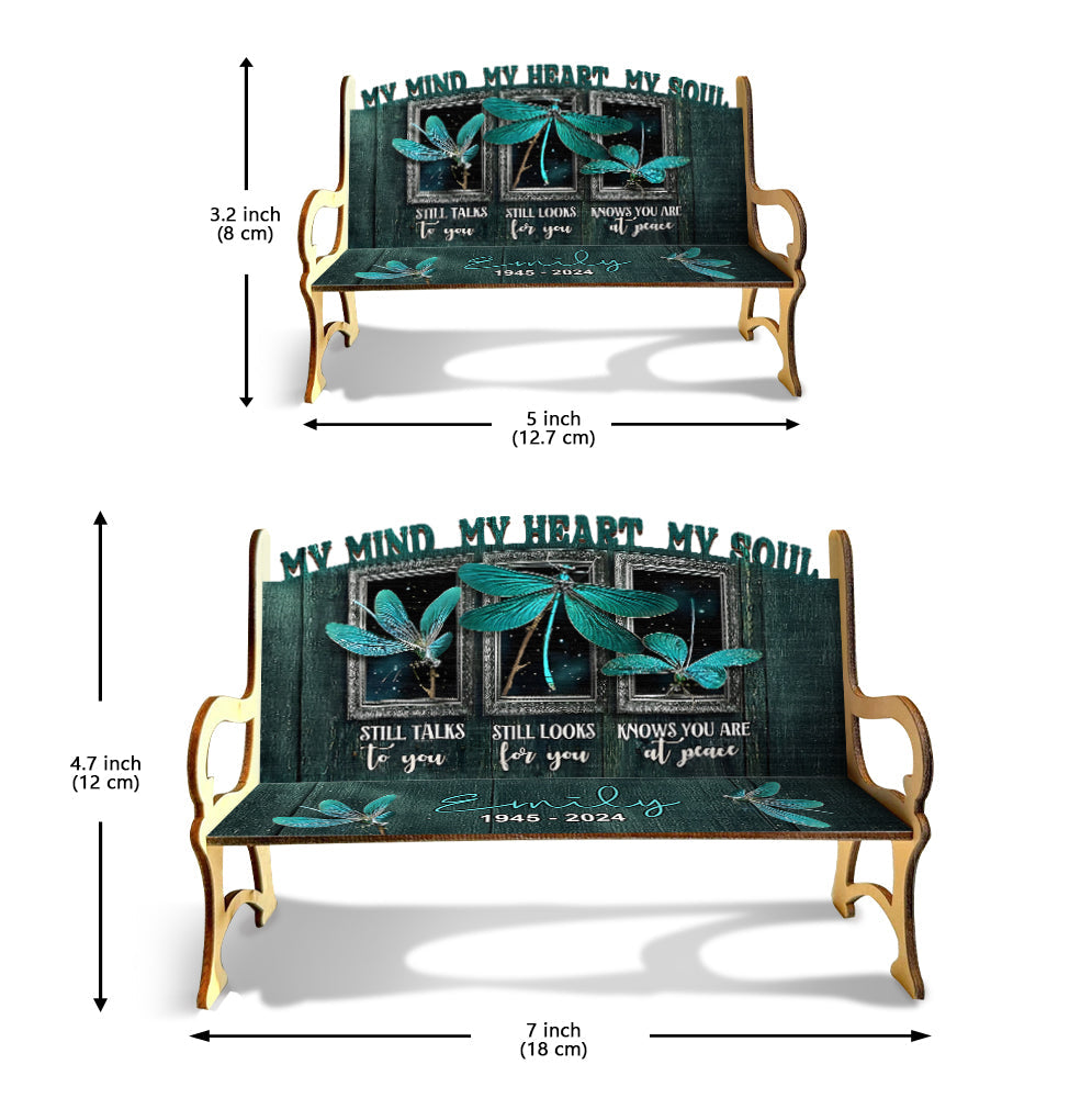 My Heart Still Looks For You - Personalized Memorial Wooden Bench