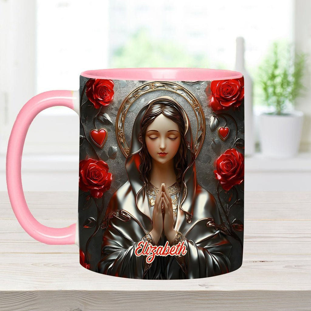 Divine Grace Of The Catch - Personalized Christian Accent Mug