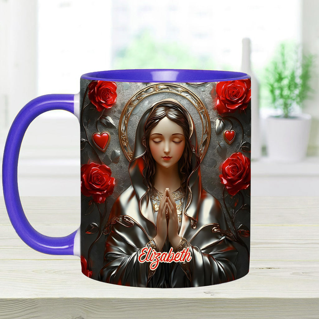 Divine Grace Of The Catch - Personalized Christian Accent Mug