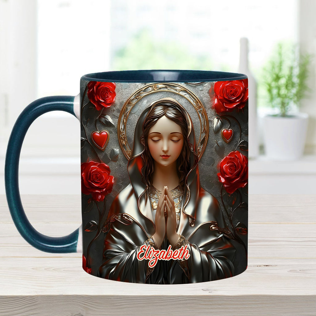 Divine Grace Of The Catch - Personalized Christian Accent Mug