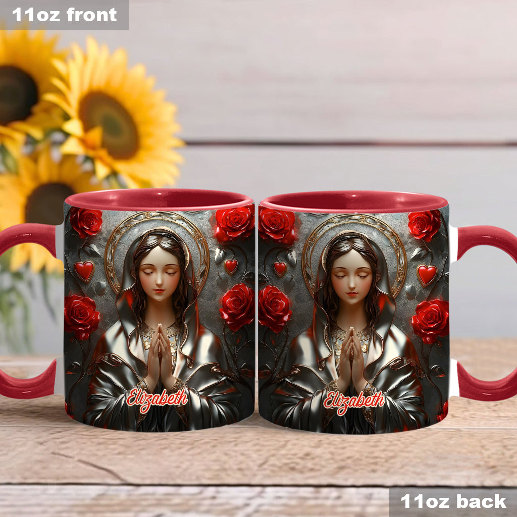Divine Grace Of The Catch - Personalized Christian Accent Mug
