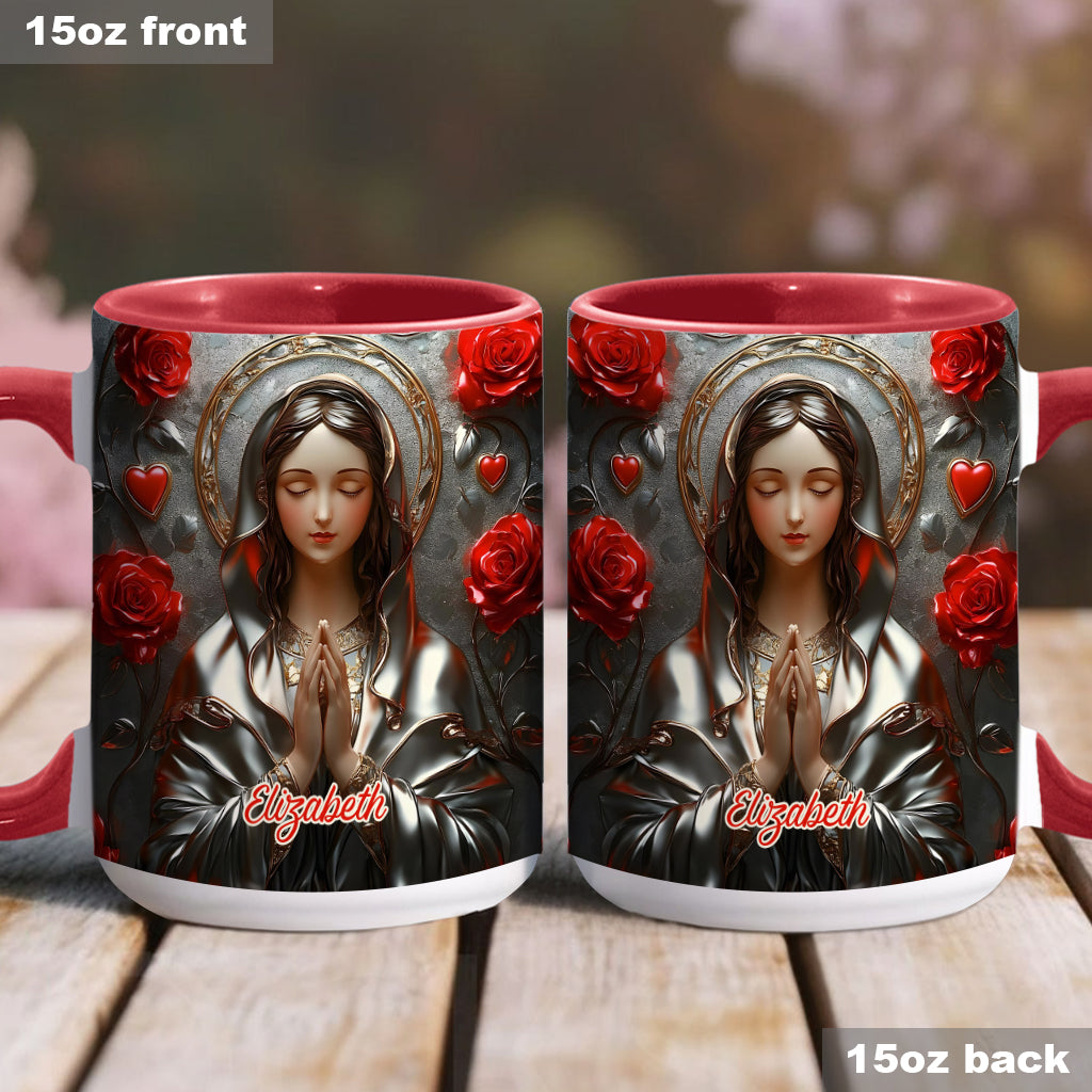 Divine Grace Of The Catch - Personalized Christian Accent Mug