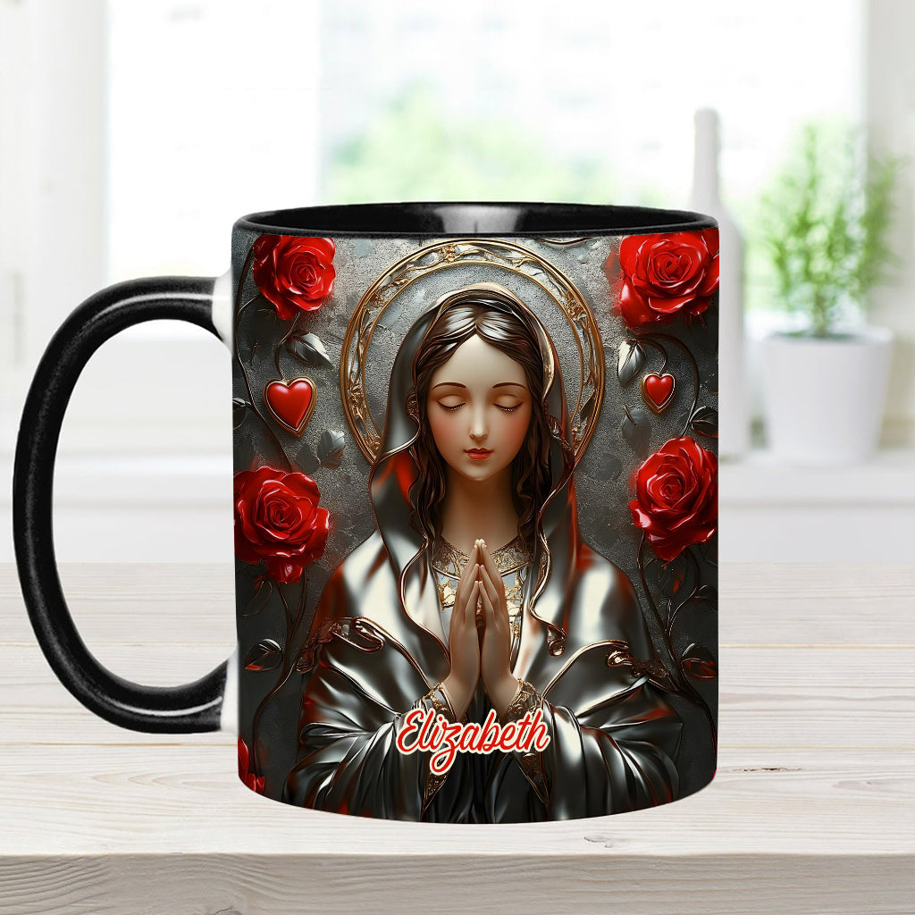 Divine Grace Of The Catch - Personalized Christian Accent Mug