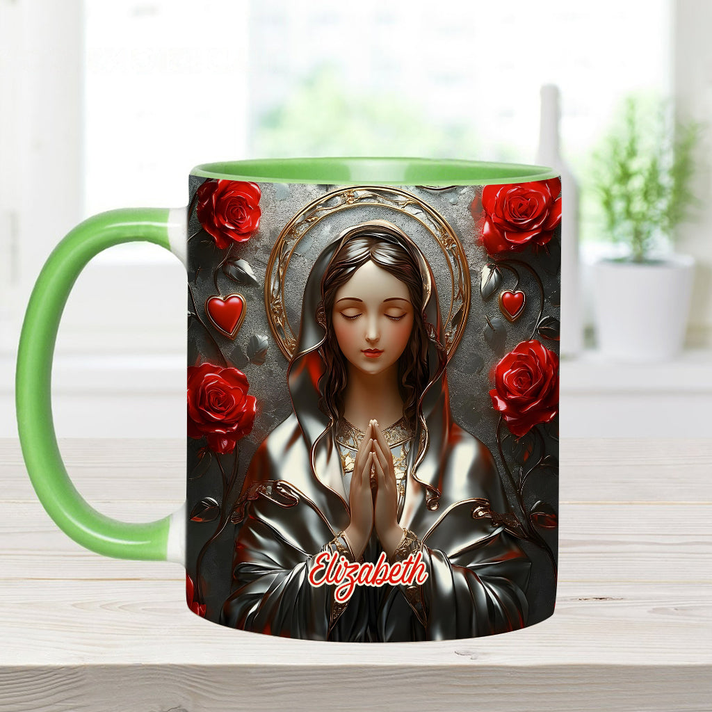 Divine Grace Of The Catch - Personalized Christian Accent Mug