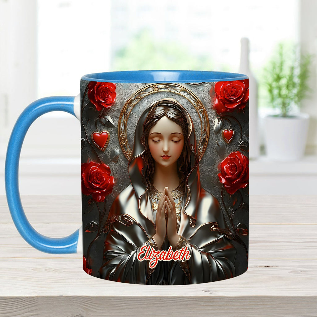 Divine Grace Of The Catch - Personalized Christian Accent Mug