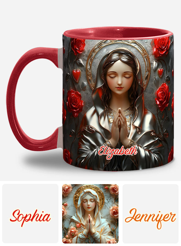 Divine Grace Of The Catch - Personalized Christian Accent Mug