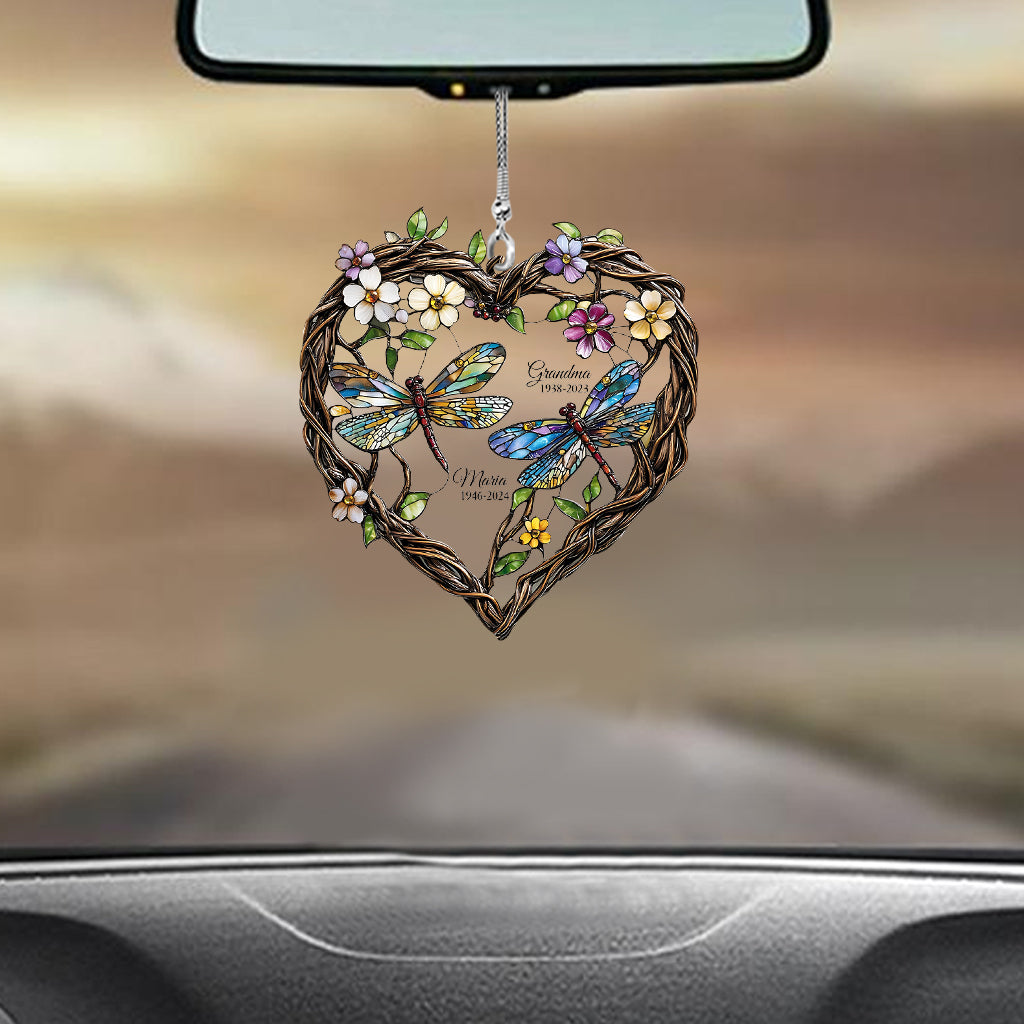 Always With You - Personalized Memorial Car Ornament