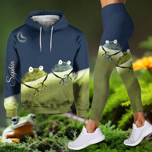 Love Frogs - Personalized Frog Hoodie and Leggings