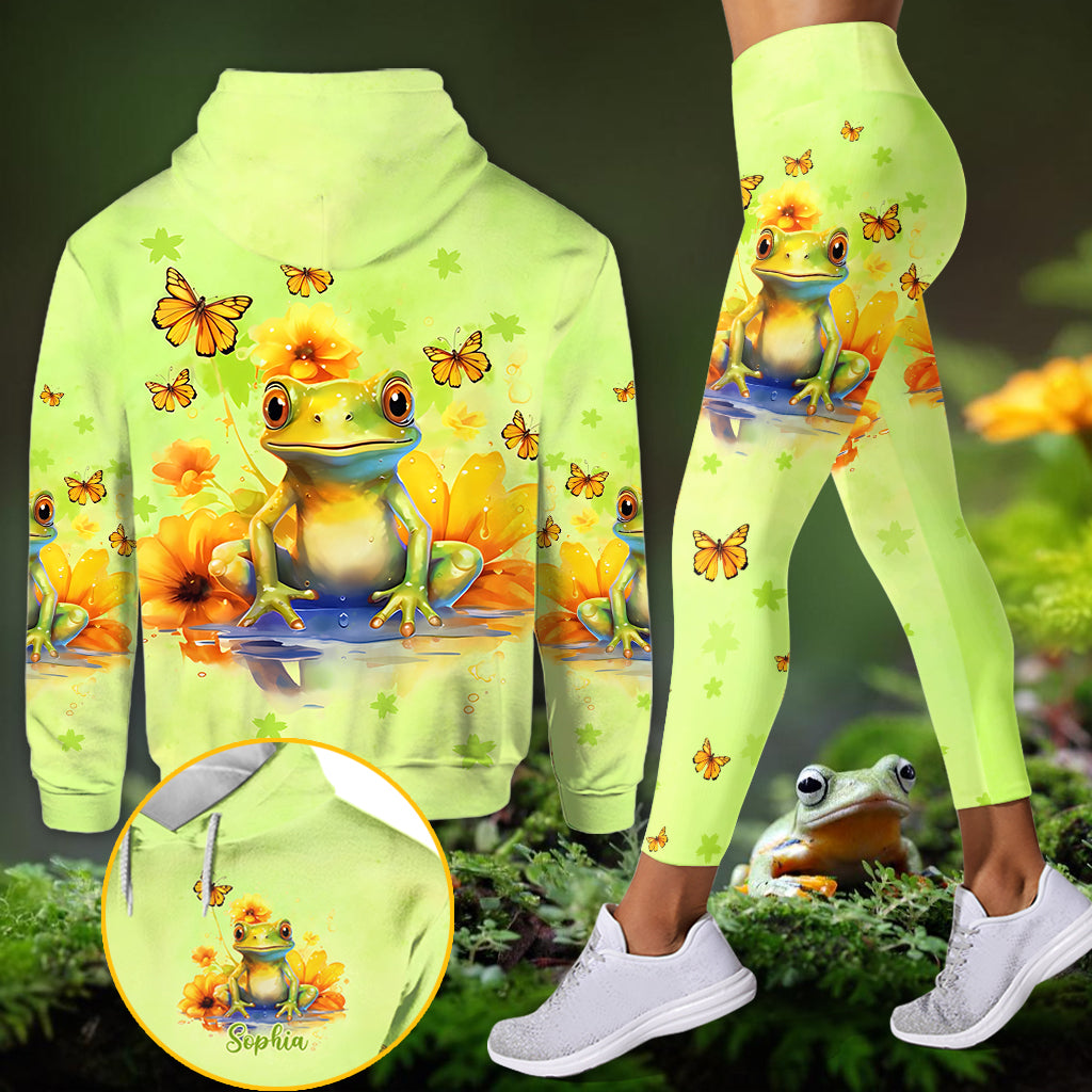Love Frogs - Personalized Frog Hoodie and Leggings