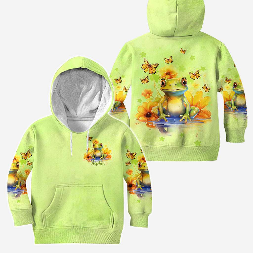 Love Frogs - Personalized Frog Hoodie and Leggings
