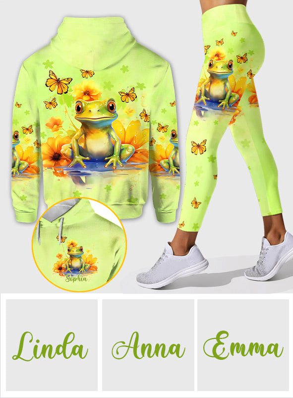 Love Frogs - Personalized Frog Hoodie and Leggings