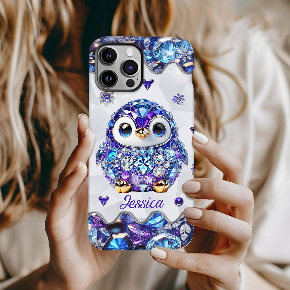 Just A Girl Who Loves Penguins - Personalized Full Print Phone Case