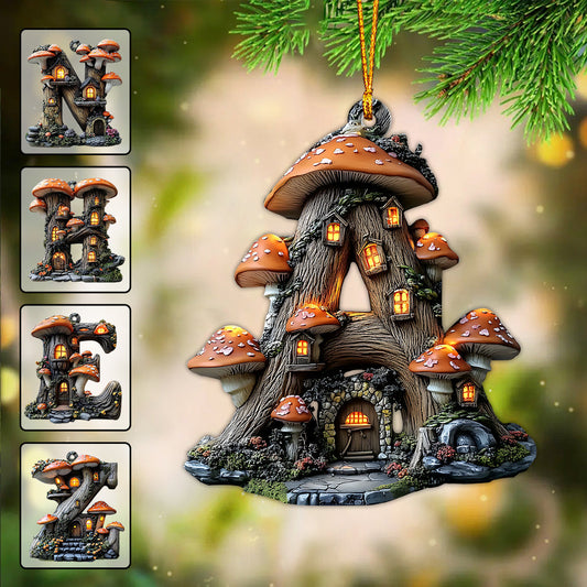 Fairy Garden Alphabet's Letter - Personalized Gardening Ornament