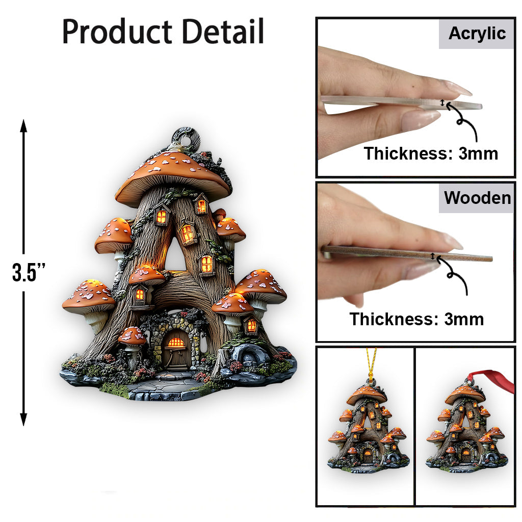 Fairy Garden Alphabet's Letter - Personalized Gardening Ornament