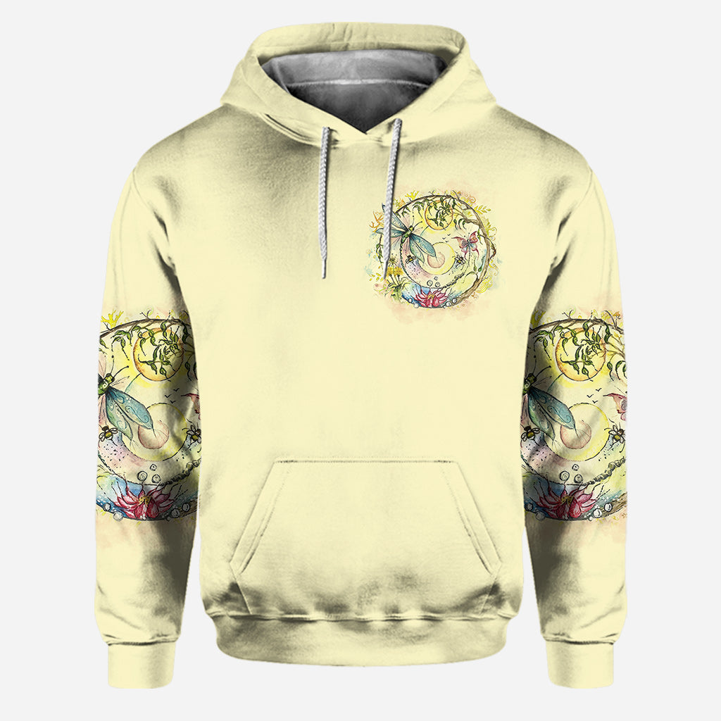 Spirit Of A Fairy Dragonfly - Personalized Hippie Hoodie and Leggings