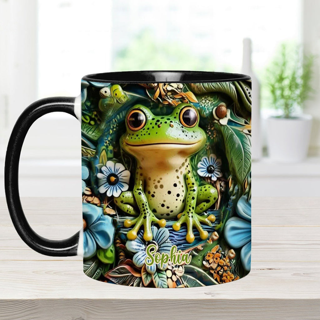 Love Frogs - Personalized Frog Accent Mug