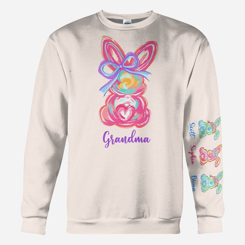 Grandma's Peeps - Personalized Grandma All Over Shirt