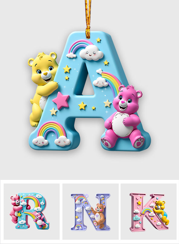 Cute Bears - Personalized Kid Ornament