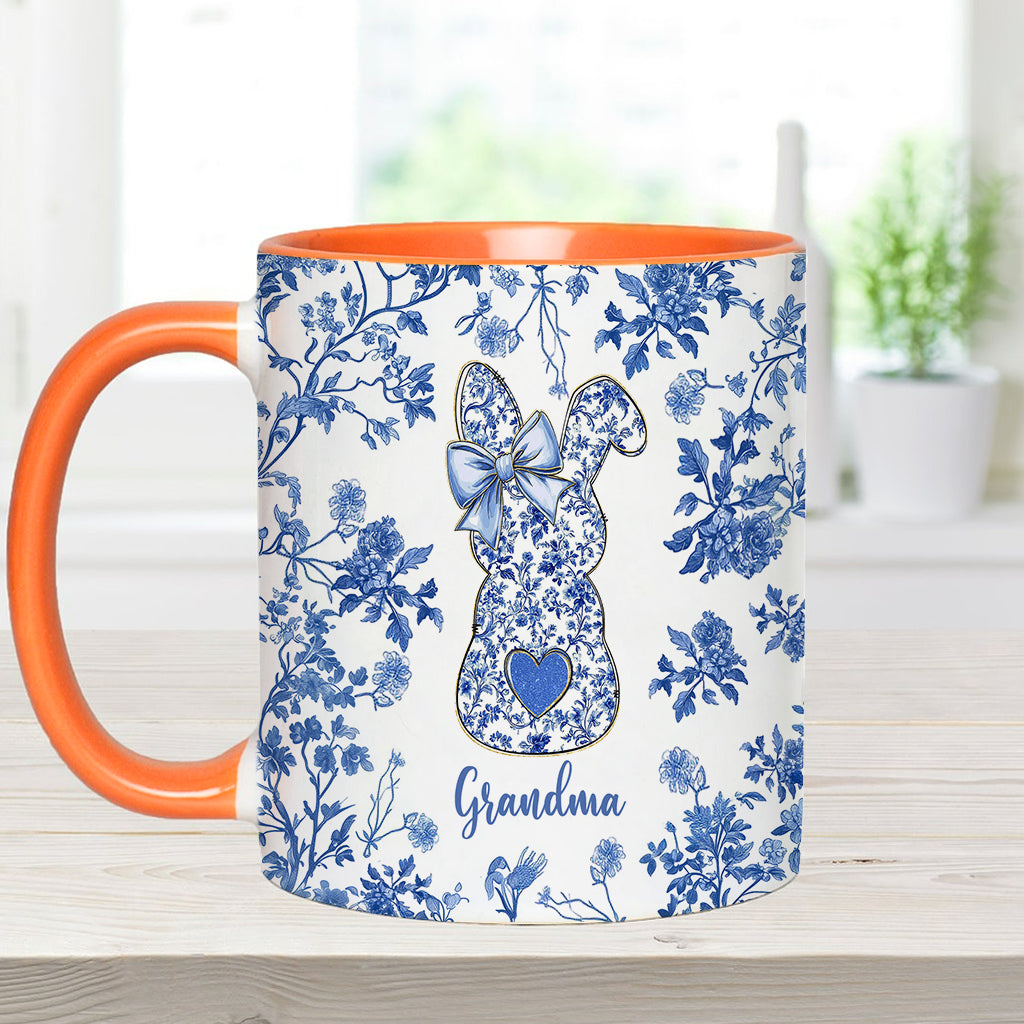 Grandma's Peeps - Personalized Grandma Accent Mug