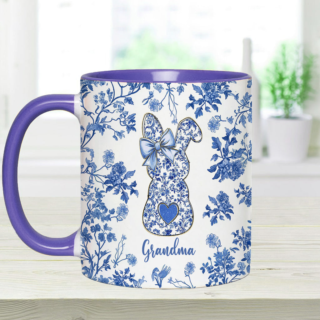 Grandma's Peeps - Personalized Grandma Accent Mug