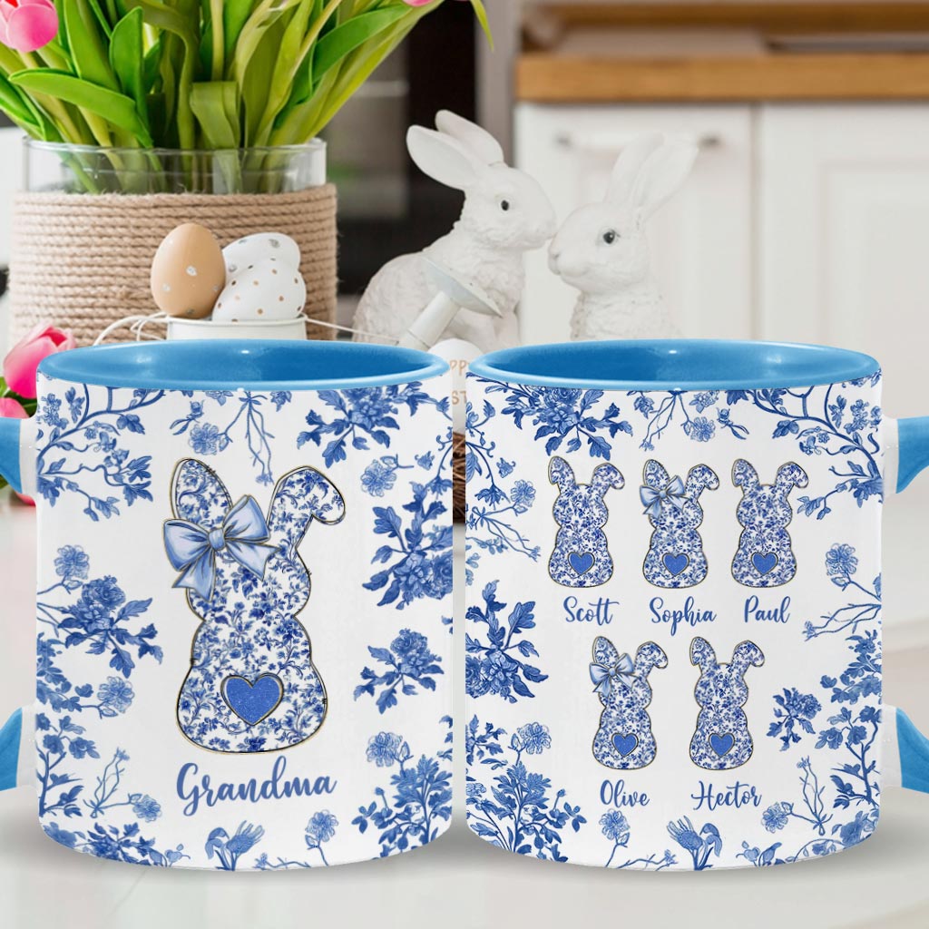 Grandma's Peeps - Personalized Grandma Accent Mug