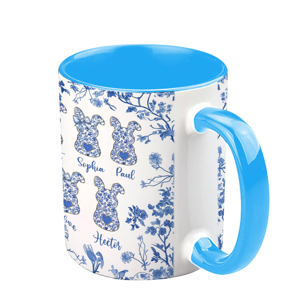 Grandma's Peeps - Personalized Grandma Accent Mug