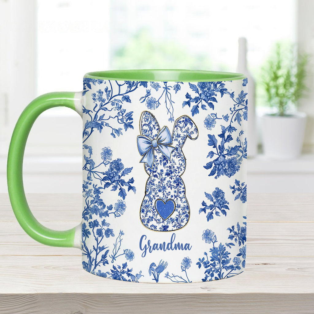 Grandma's Peeps - Personalized Grandma Accent Mug