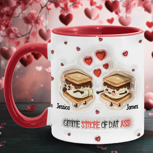 Gimme S'more Of That - Personalized Couple Accent Mug
