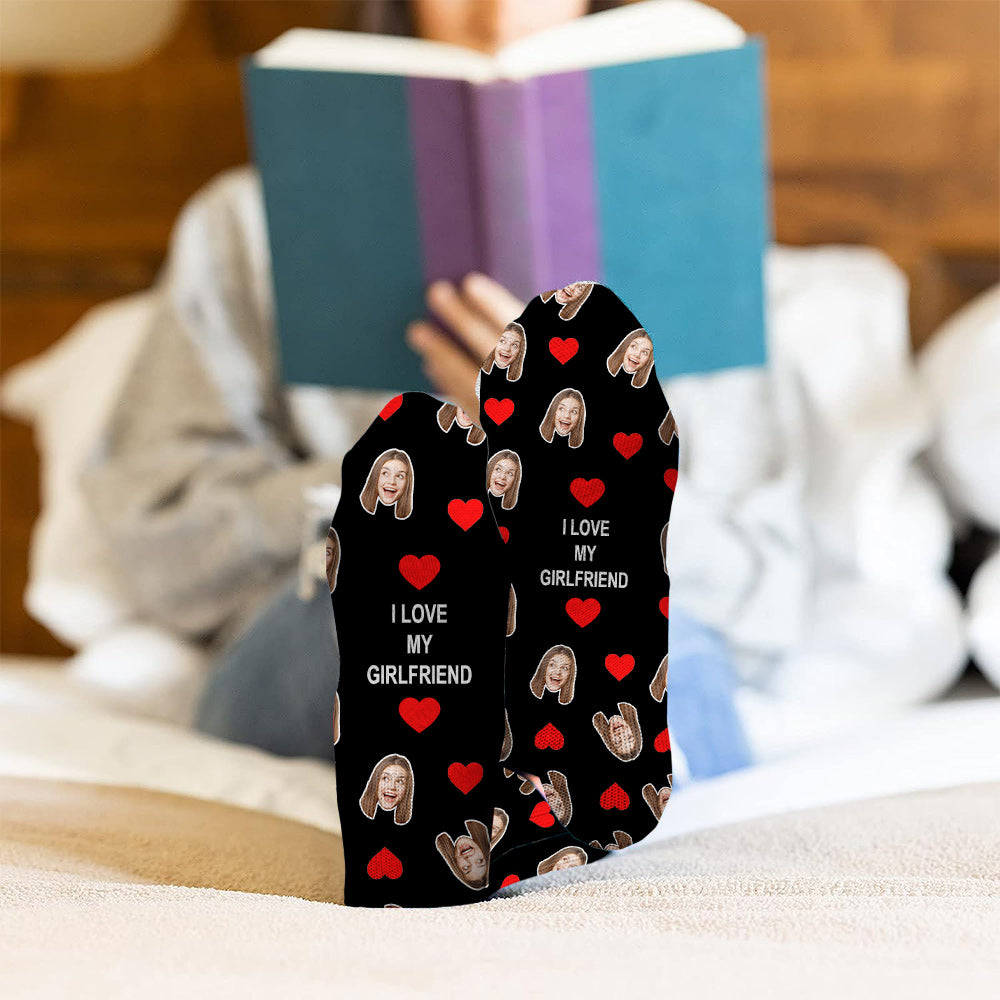 Awesome Couple - Personalized Couple Socks
