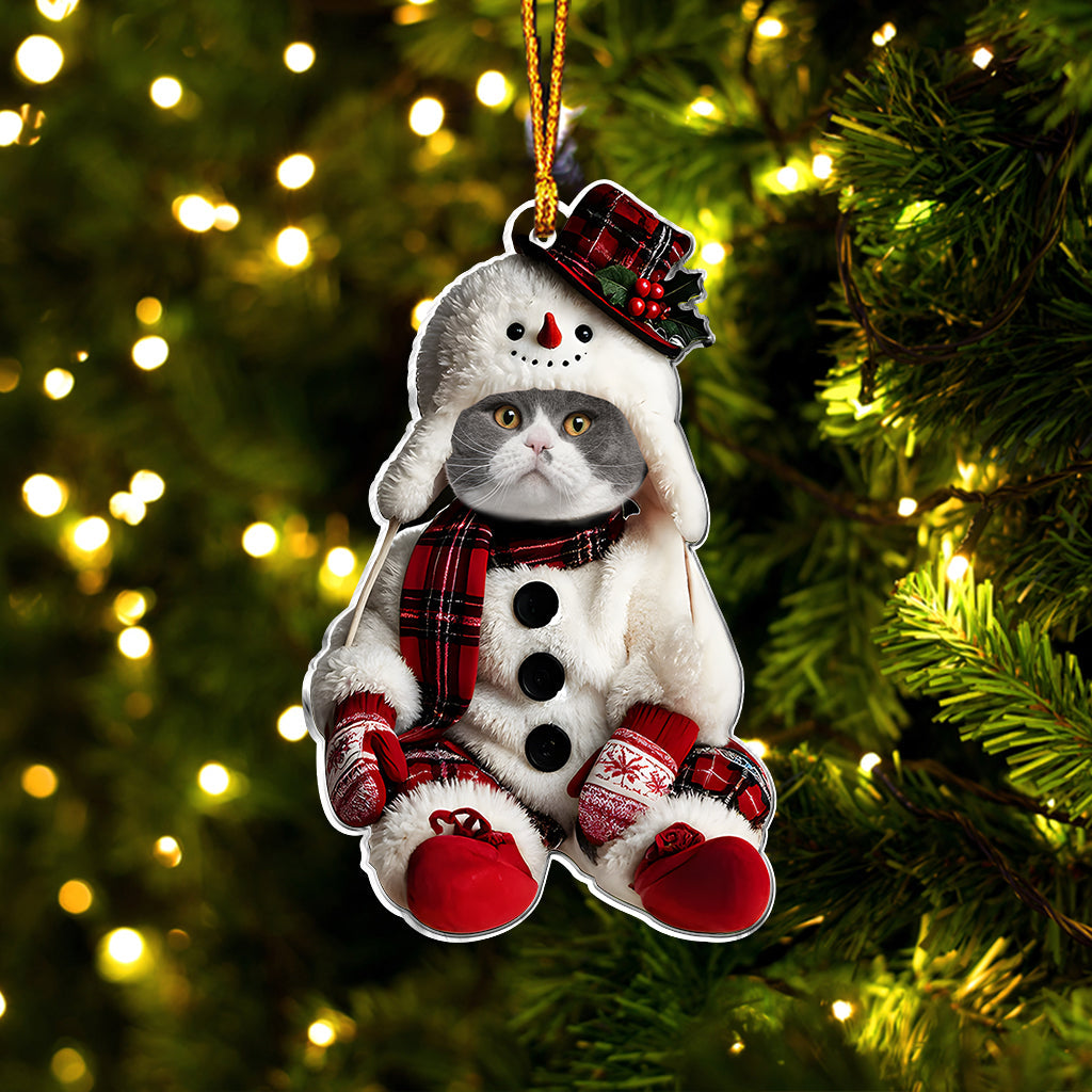 This Is How My Kids Look Like - Personalized Cat Custom Shaped Ornament