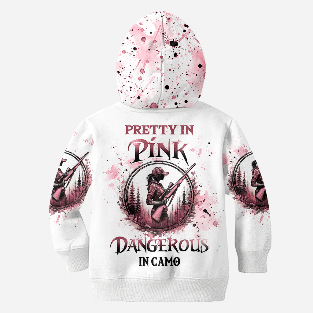 Pretty in Pink - Personalized Hunting All Over Shirt