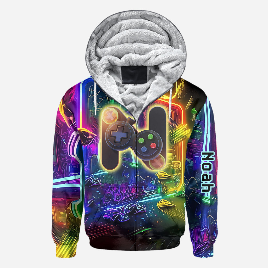 Gaming Alphabet - Personalized Kid All Over Shirt