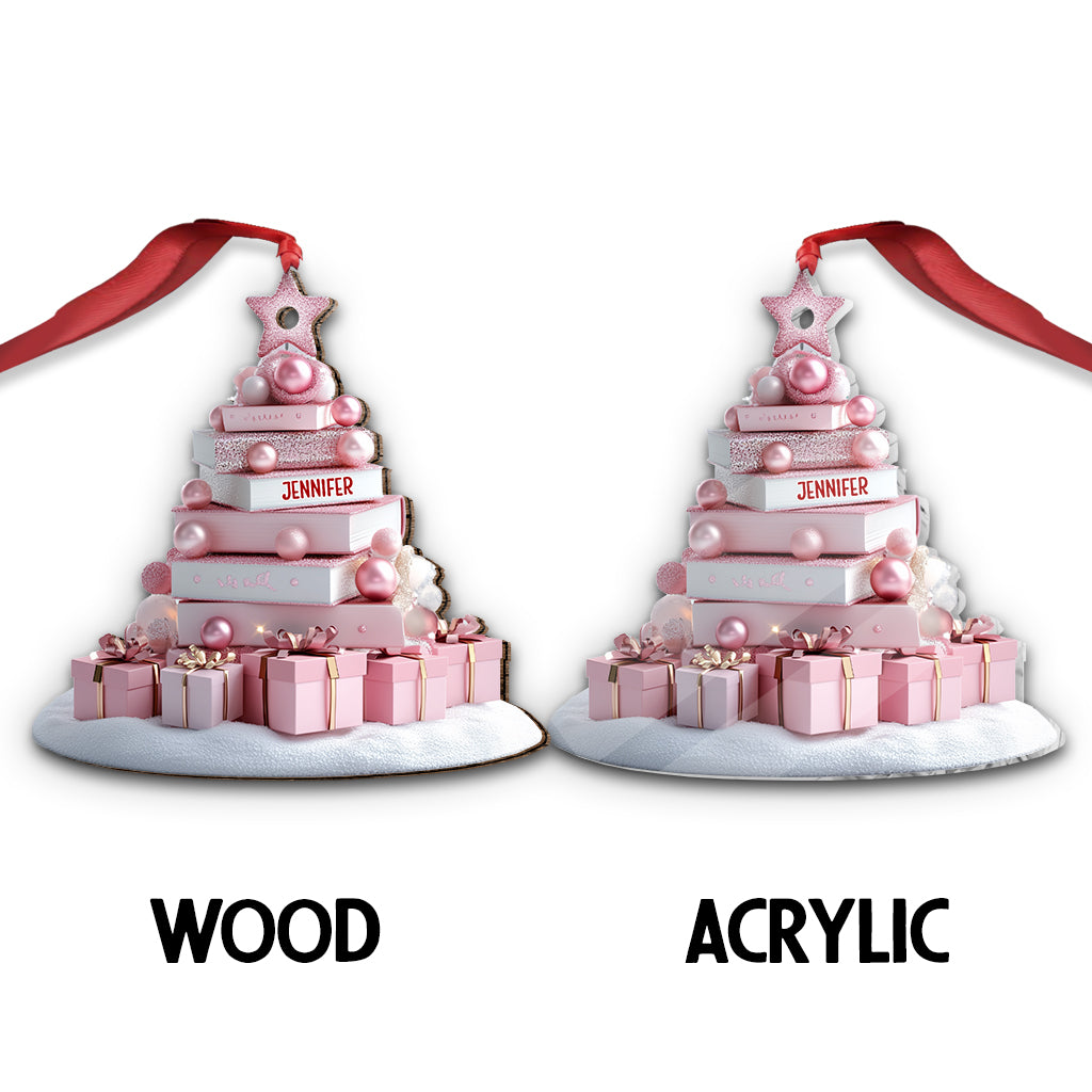 Book Christmas Tree - Personalized Book Ornament