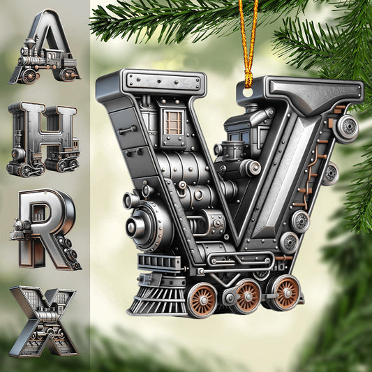 Awesome Train - Personalized Kid Ornament