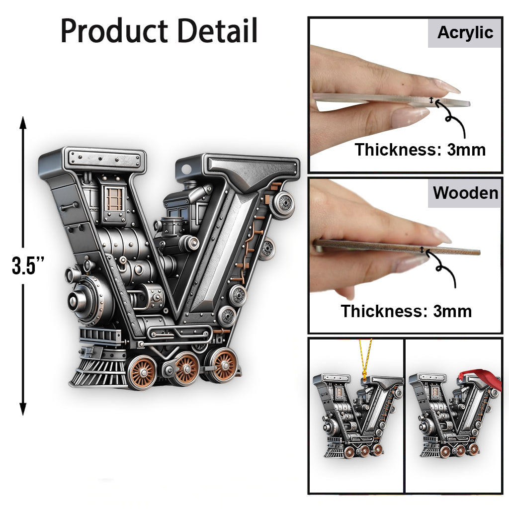 Awesome Train - Personalized Kid Ornament