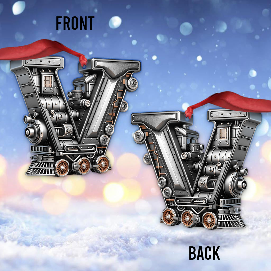 Awesome Train - Personalized Kid Ornament