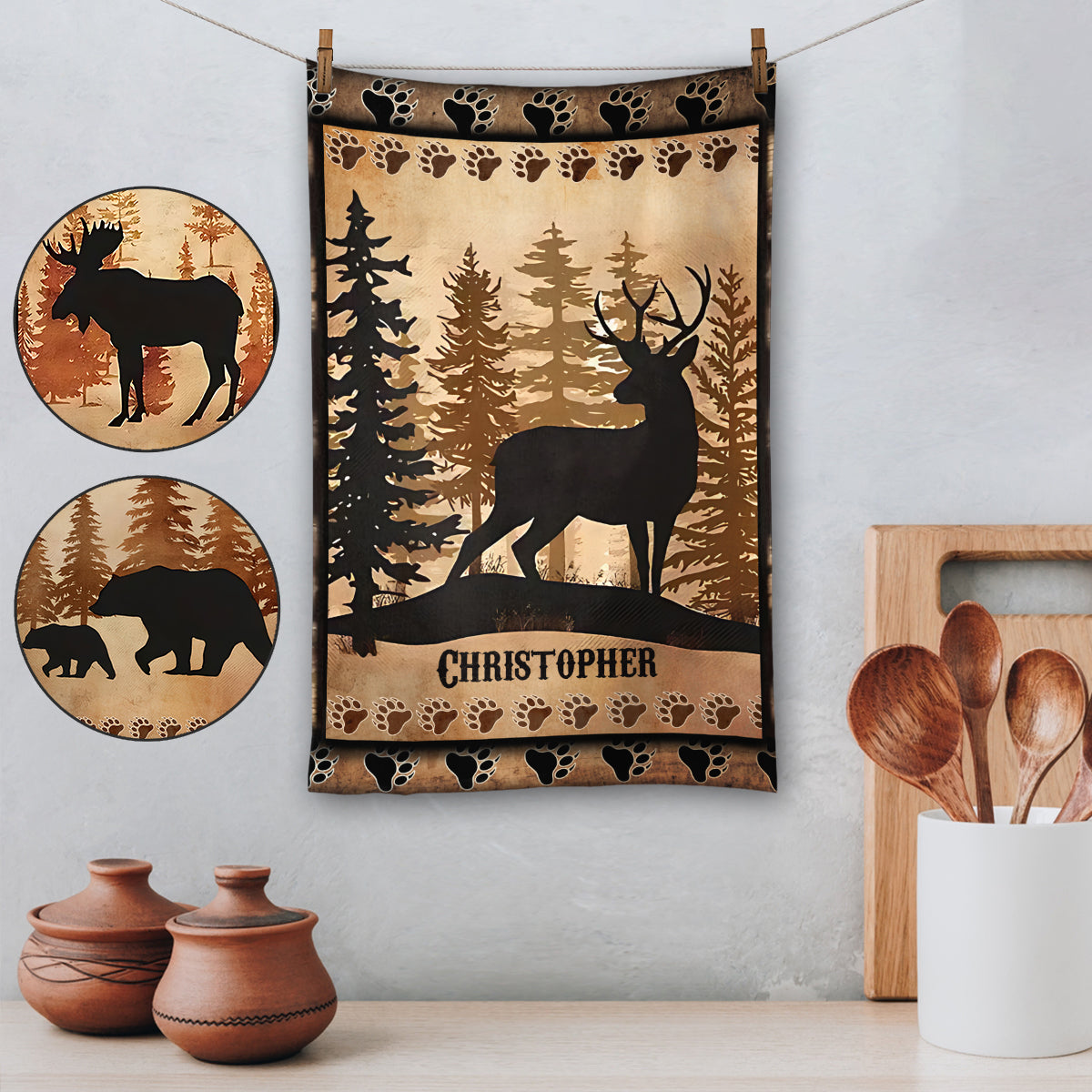 Love Hunting - Personalized Hunting Towel