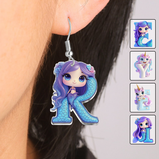 Beautiful & Mystical - Personalized Kid Earrings