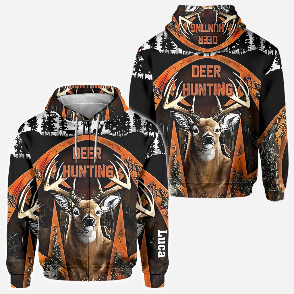 Awesome Deer - Personalized Hunting All Over Shirt