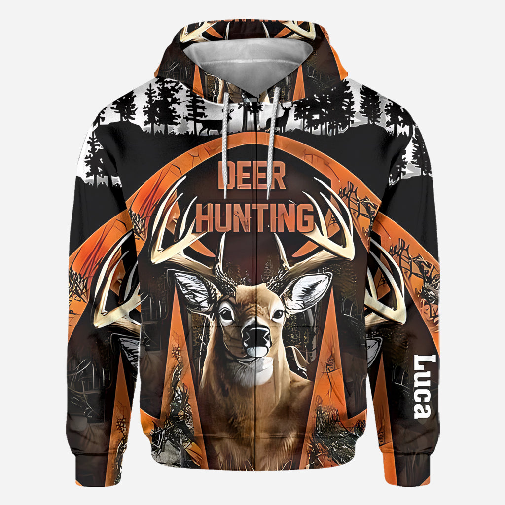Awesome Deer - Personalized Hunting All Over Shirt