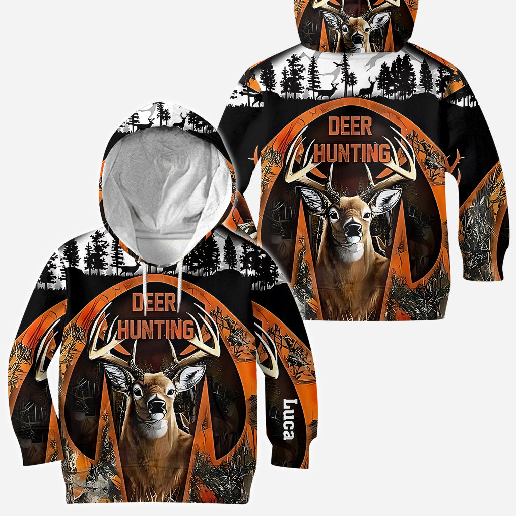 Awesome Deer - Personalized Hunting All Over Shirt