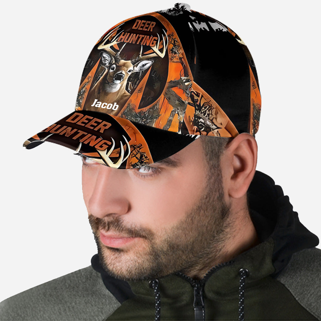 Awesome Deer - Personalized Hunting Classic Cap