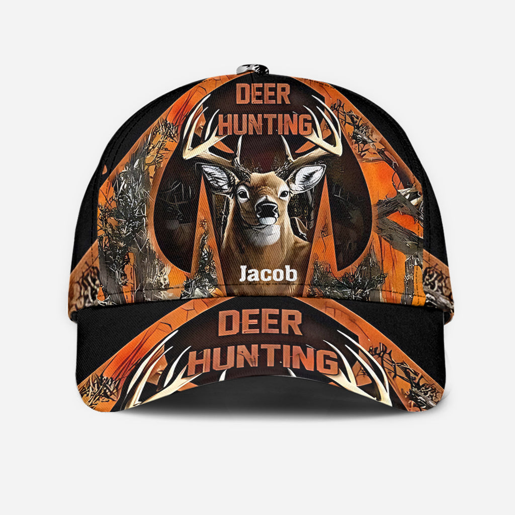 Awesome Deer - Personalized Hunting Classic Cap