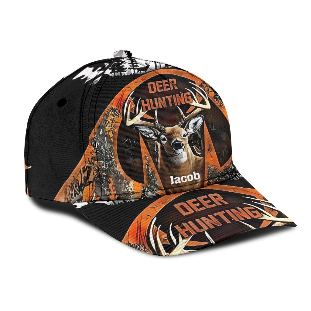 Awesome Deer - Personalized Hunting Classic Cap