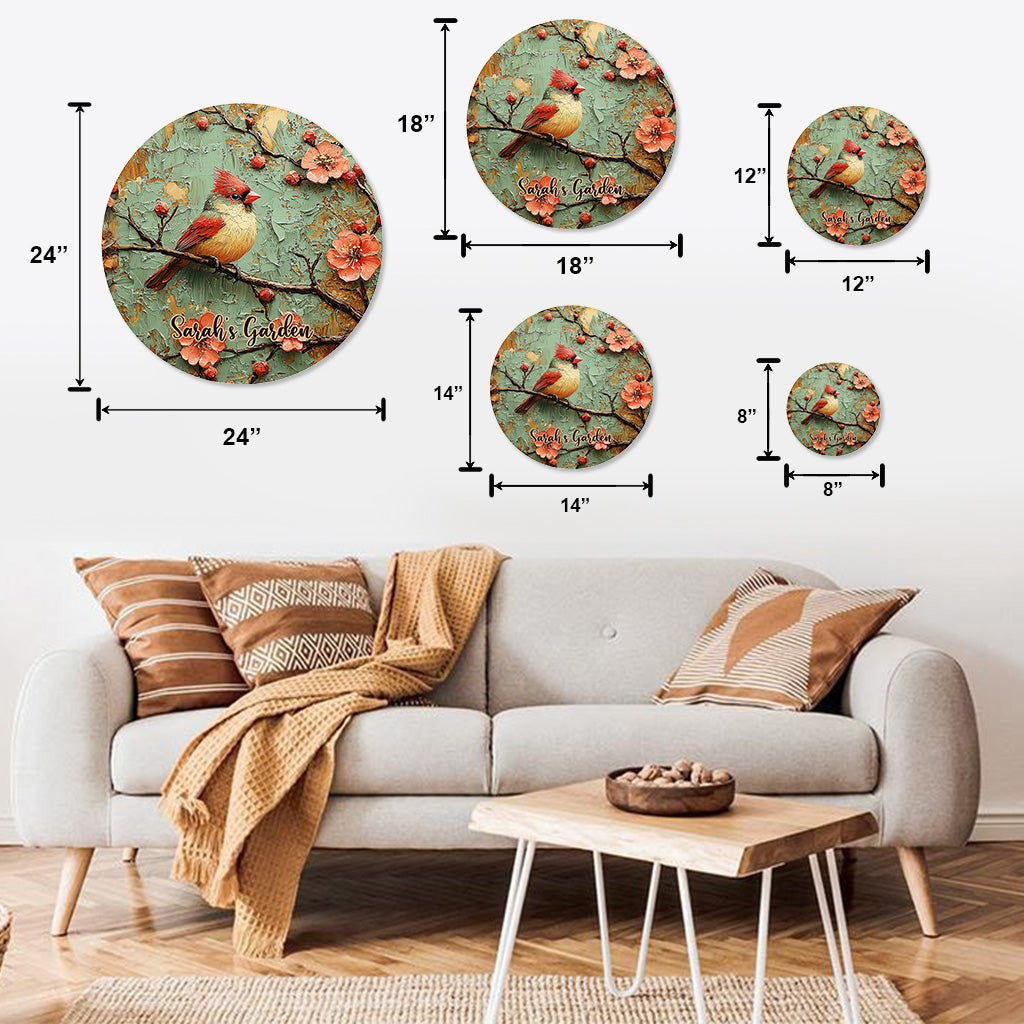 Vintage Soul - Personalized Gardening Cut Metal Sign